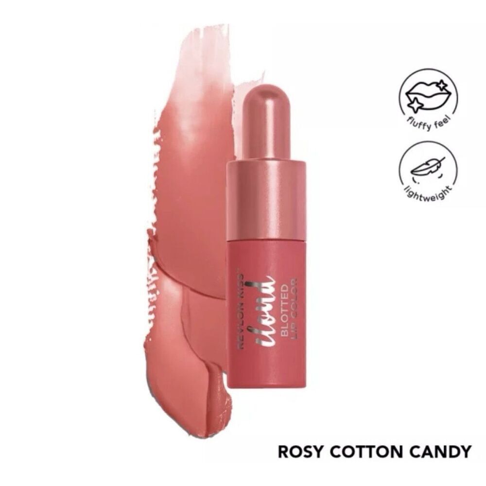 Revlon Kiss Cloud Blotted Lip Color - 003 ROSY COTTON CANDY , 0.15Oz. - 5 ml.